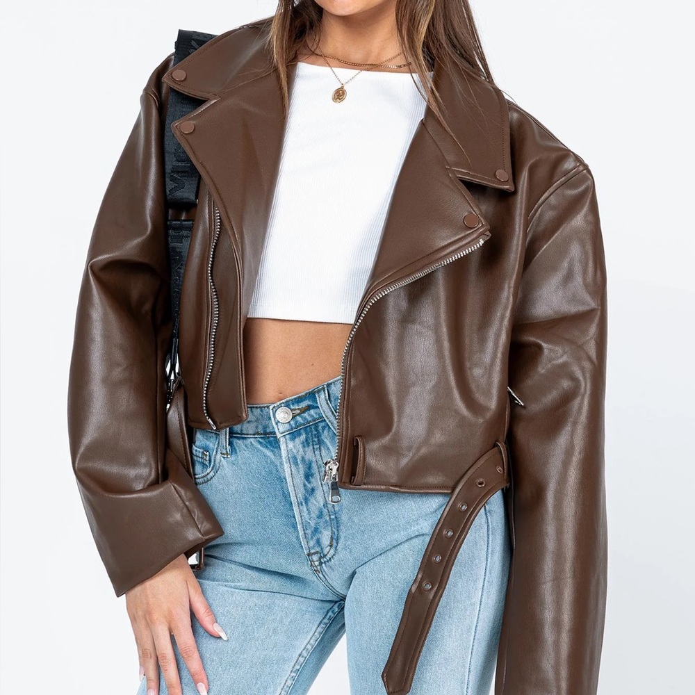 Brown Leather Jacket